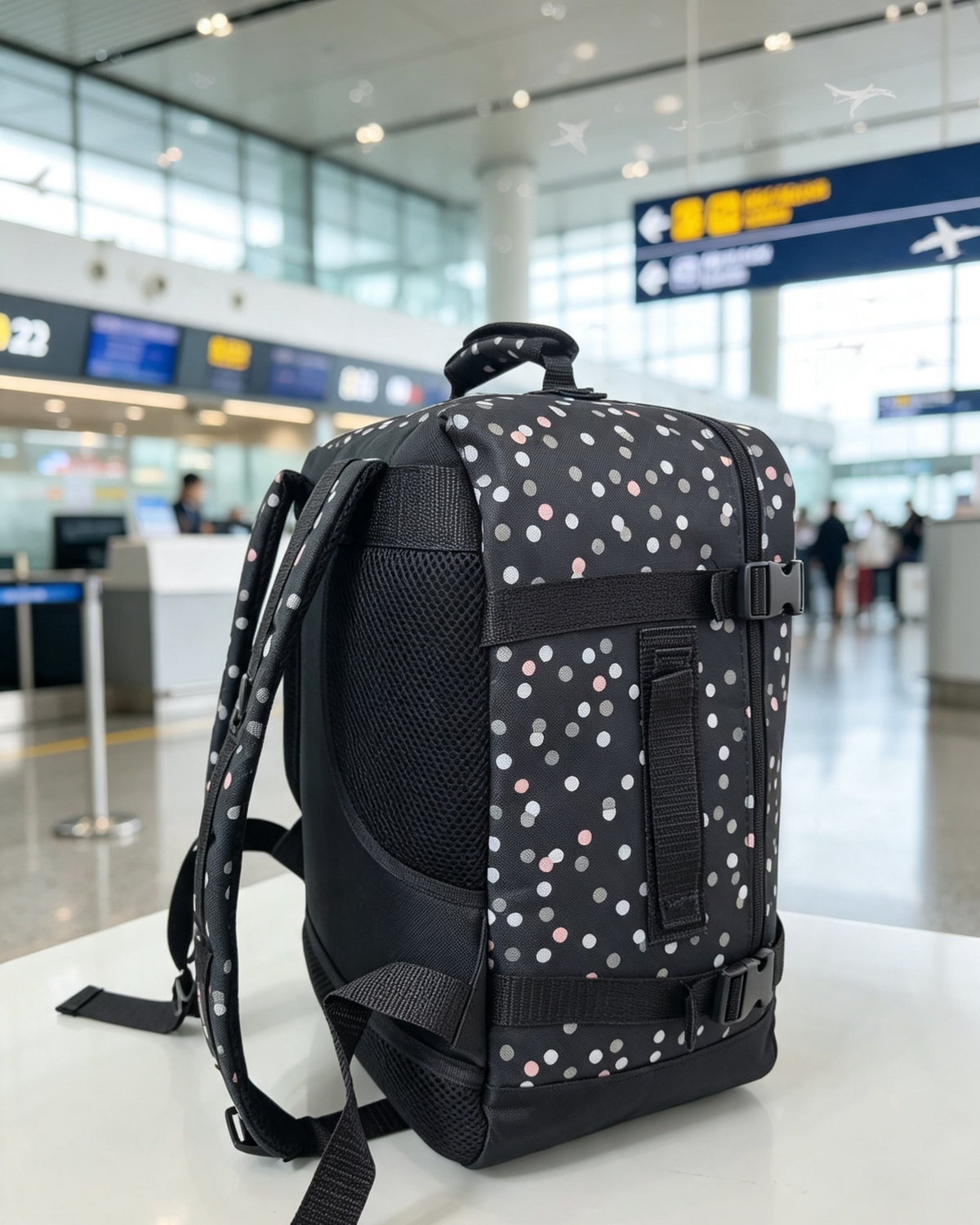 40x30x20cm Ryanair Approved Cabin Bag Underseat Hand Luggage Carry On backpack