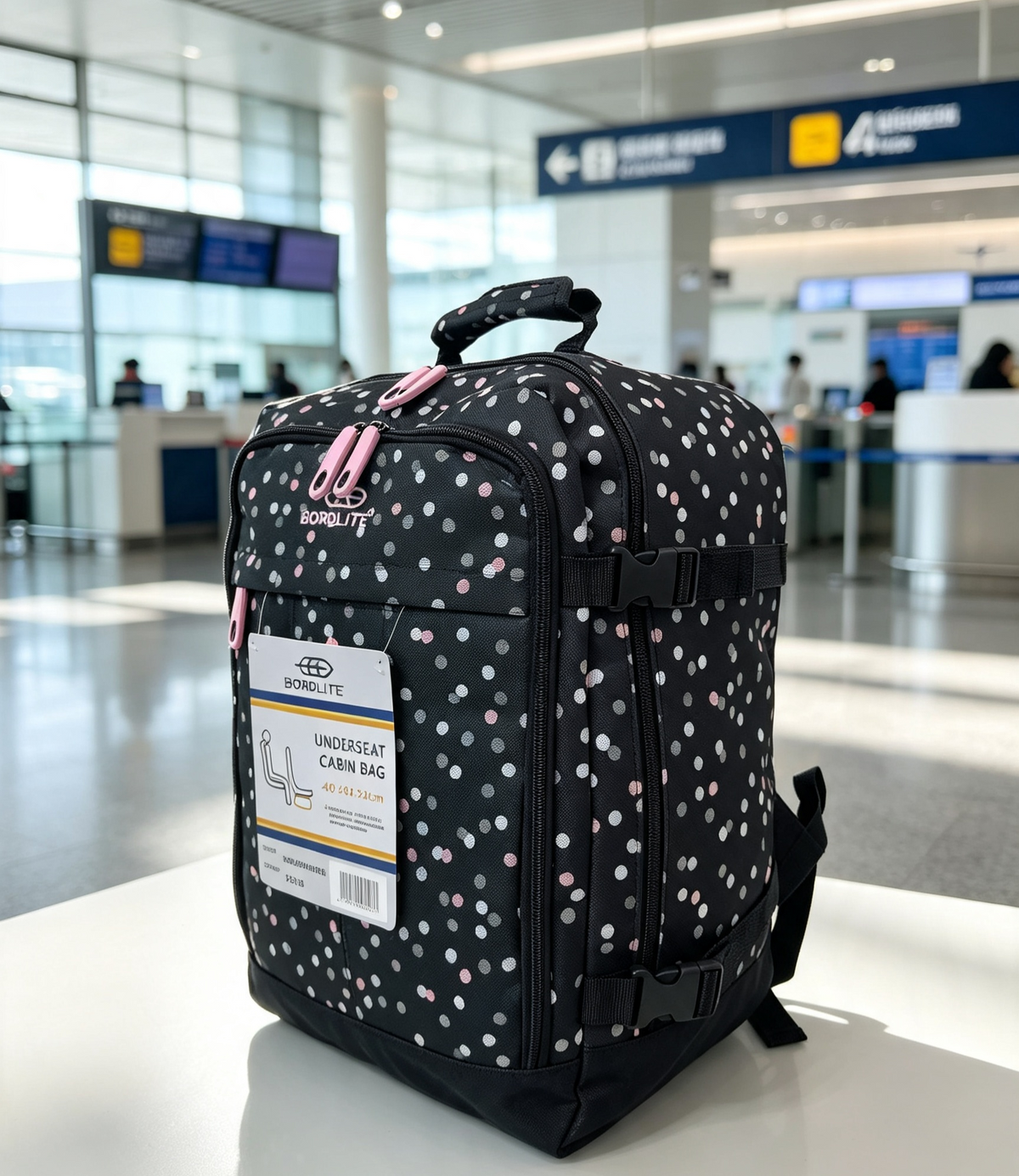 40x30x20cm Ryanair Approved Cabin Bag Underseat Hand Luggage Carry On backpack
